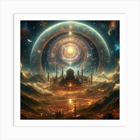 Mystical City Art Print