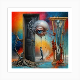 Enter Art Print