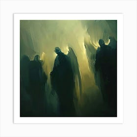 Dark Angels Art Print