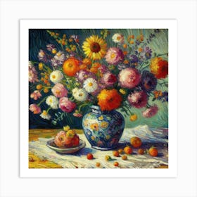 Flowers In A Vase Art Print