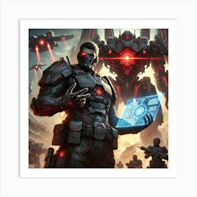 General Drax Syndicate Commander Art Print