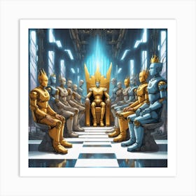 Throne Art Print