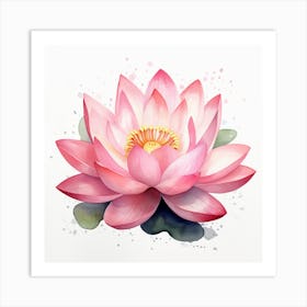 Lotus8 Art Print