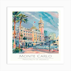 Monte Carlo 2 Art Print