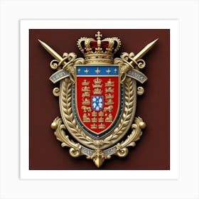 Escudo De Dinastia Art Print