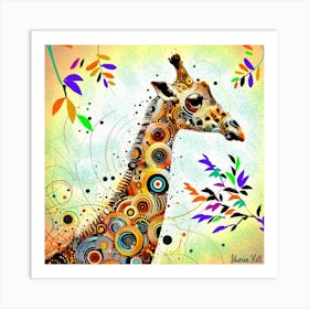 Giraffe Art Print