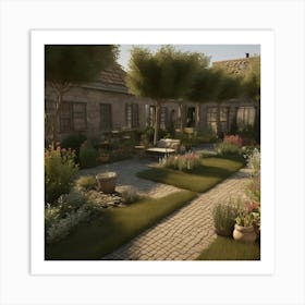 Default Default Vintage Gardens For Defferent Seasons Aestethi 0 (1) Art Print