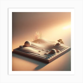 Asian Landscape Art Print