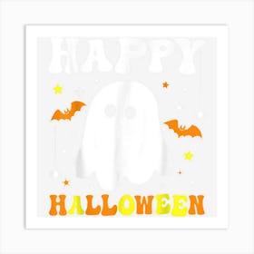 Trick Or Treat Halloween Ghost Happy Halloween Costumes Art Print