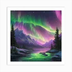 Aurora Borealis3 Art Print