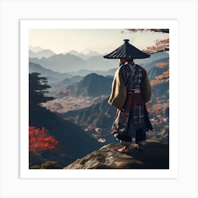 Samurai Warrior Art Print