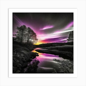 Aurora Borealis 22 Art Print