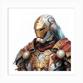 Armored Knight Art Print