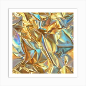 Gold Foil Texture 1 Art Print