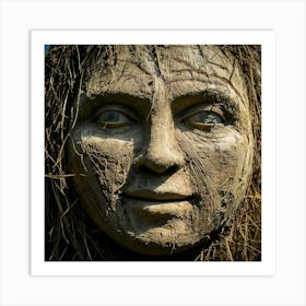 Firefly Weathered Face With Bold Textured Details 37693 Art Print