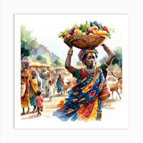 Great harvest Art Print