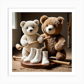 Teddy Bears Art Print