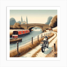 River Thames at Oxford Art Print