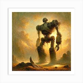 Giant Robot Art Print