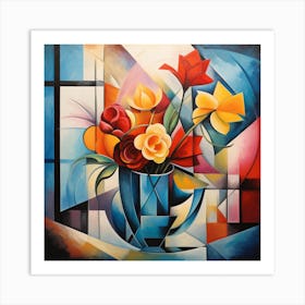 Flowers In A Vase Art Print