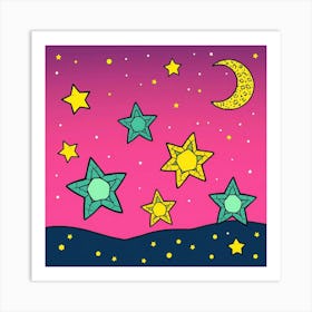 Stars In The Sky Art Print