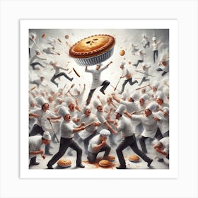 Pies In The Sky 2 Art Print