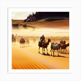 Kings Of The Desert Art Print