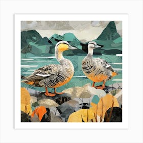 Bird In Nature Mallard Duck 1 Art Print