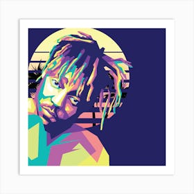 Juice Wrld Streetwear Retro Art Print