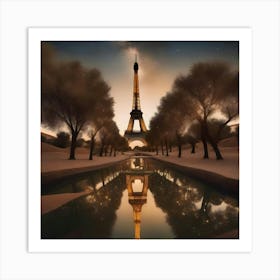 Eiffel Tower Art Print