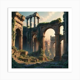 Ruins Of Rome 5 Art Print