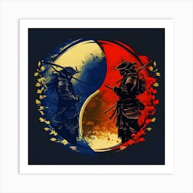 Samurai Warriors Art Print