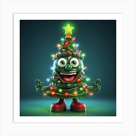 Christmas Tree 11 Art Print