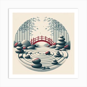 Zen Garden 1 Art Print