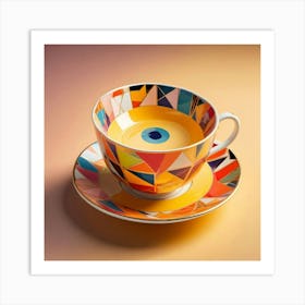 Tea Art 402 Art Print