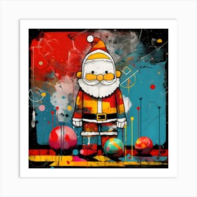 Santa Claus 16 Art Print