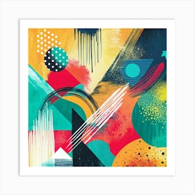 Abstract Painting 15 Art Print