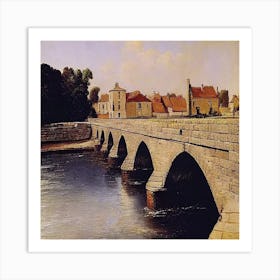 THOMOND BRIDGE, LIMERICK 1900 Art Print