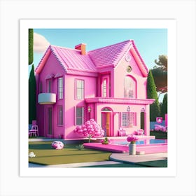 Barbie Dream House (458) Art Print