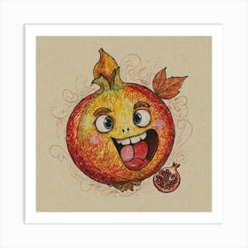 Pomegranate 16 Art Print