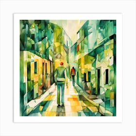 Street Scene Art Print