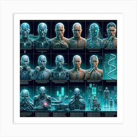 "Main-Frames" A.I. Collection [Risky Sigma] Art Print