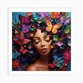 Butterflies Expression Art Print