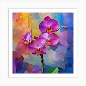 Orchids 15 Art Print