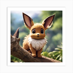 Eevee Art Print