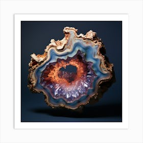 Geode Slice 3 Art Print