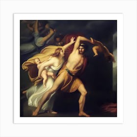 Fall Of Aphrodite Art Print