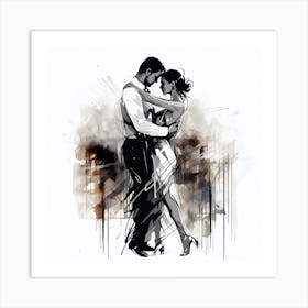 Tango Abstracts By Csaba Fikker 2 Art Print
