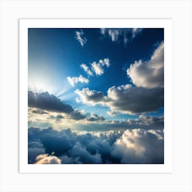 Sky Above Clouds 1 Art Print