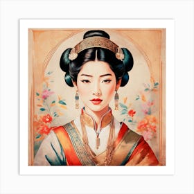 Classical Portraits 06 Art Print